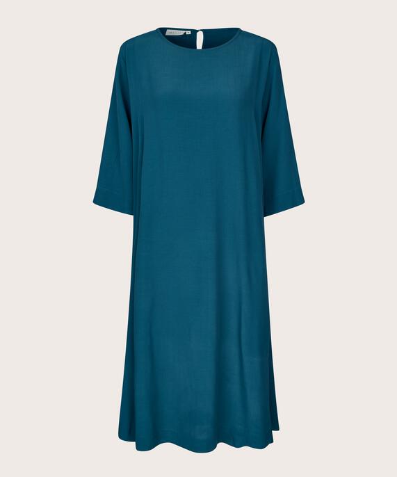 Kleid Aus Viskose Mit Knopf Am Hals, Reflect Pond