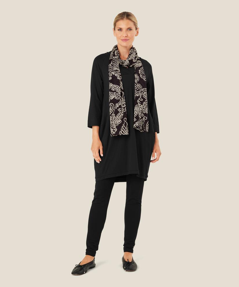 Tuch aus Viskose, Black