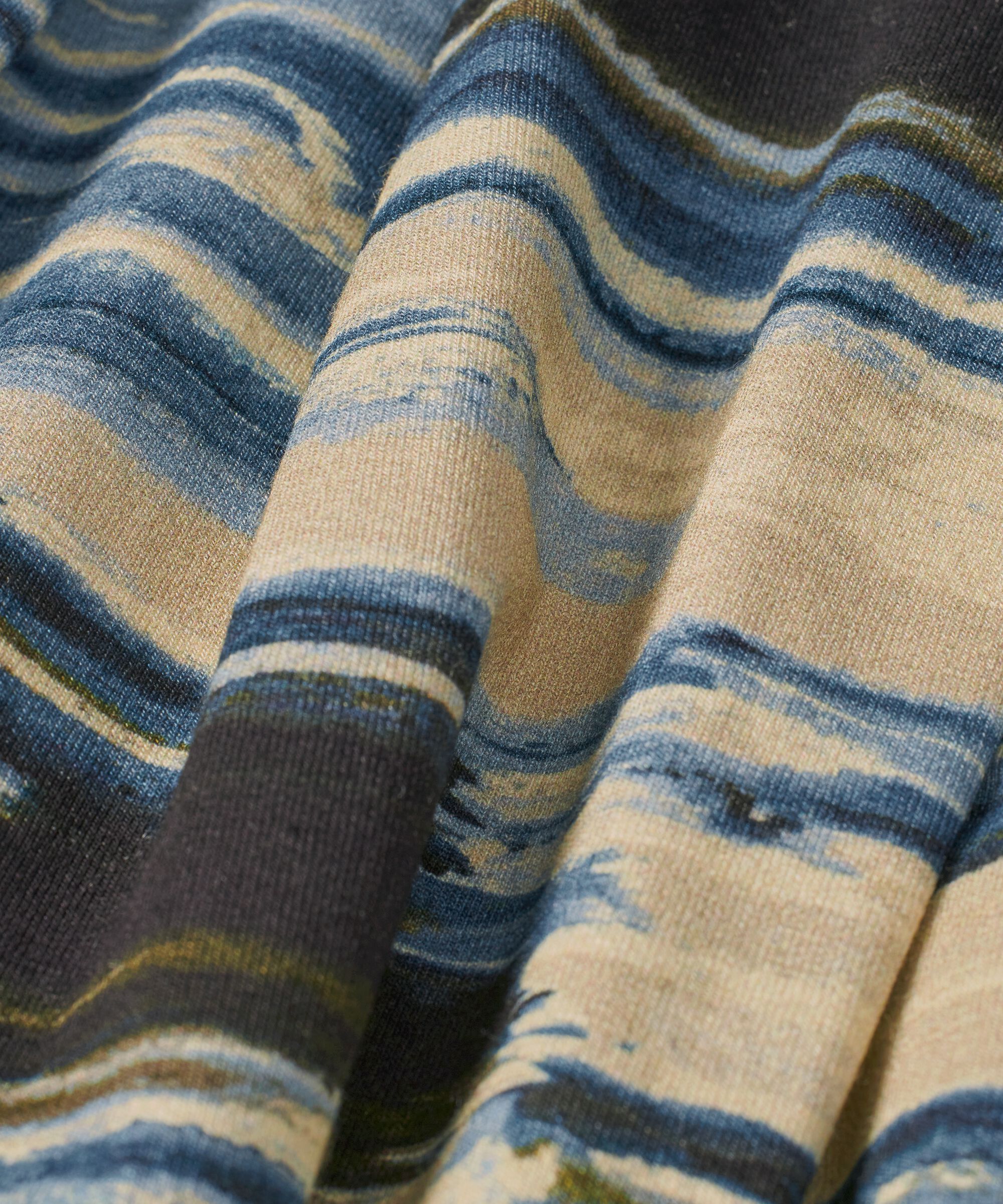 Tulpenkleid Mit Eingrifftaschen, Blue Fog