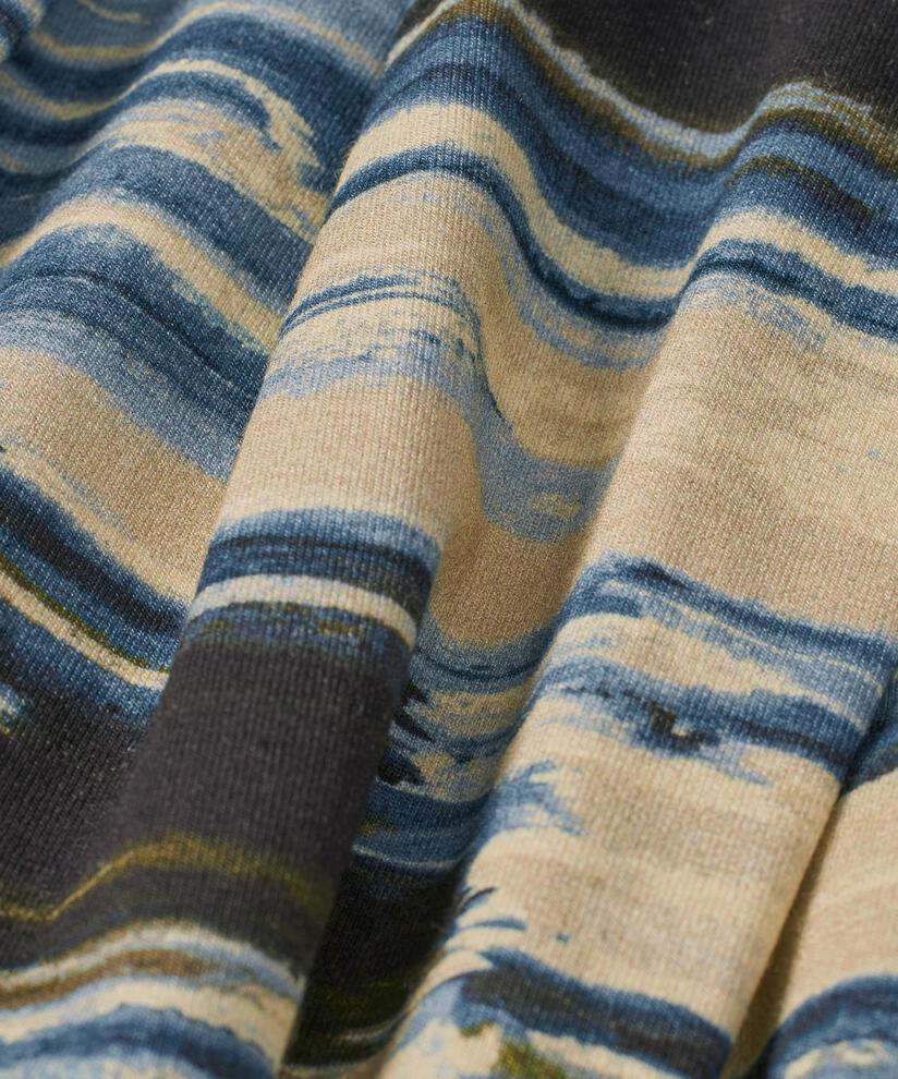 Tulpenkleid Mit Eingrifftaschen, Blue Fog