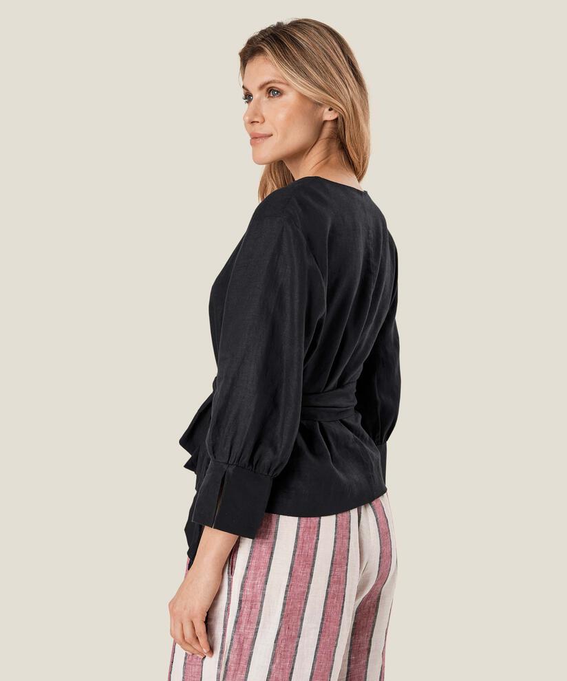 Janiba Hemdbluse, Black