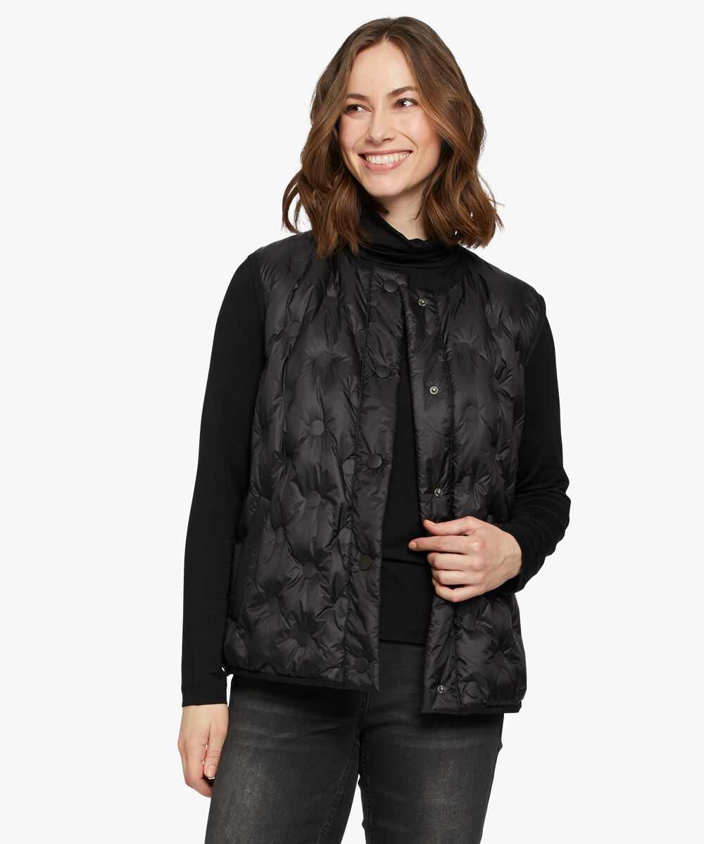 TUTTA DAUNENMANTEL, Black