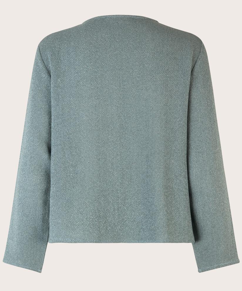 Kurze Jacke Aus Bouclé, Goblin Blue