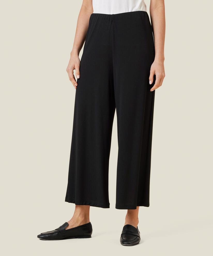 Jerseyhose Mit Elastischem Bund, Black