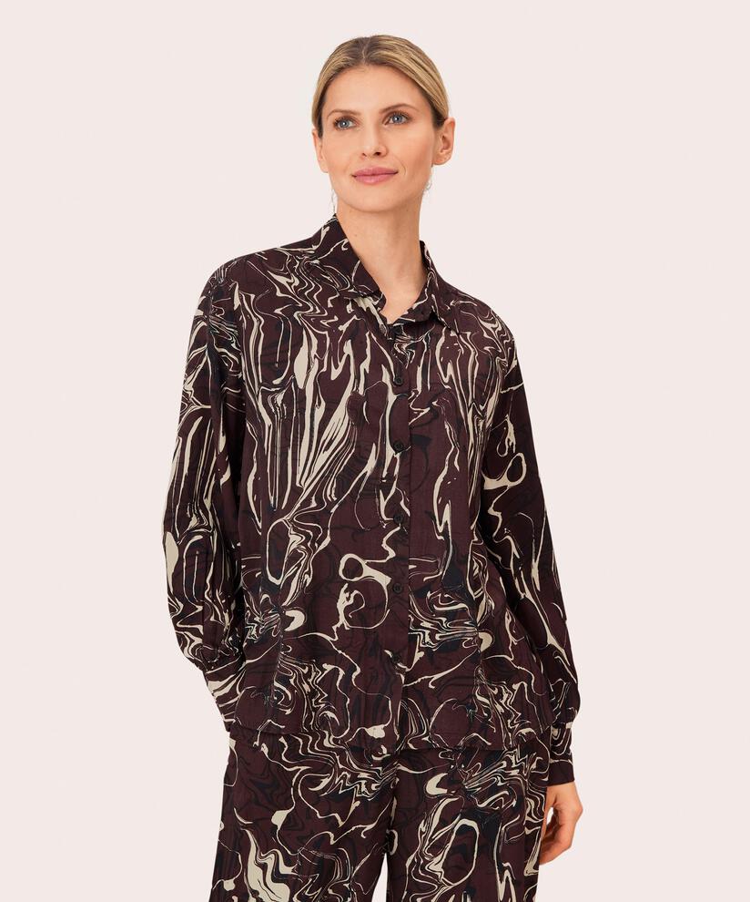 Iranai Hemdbluse, Coffee Bean