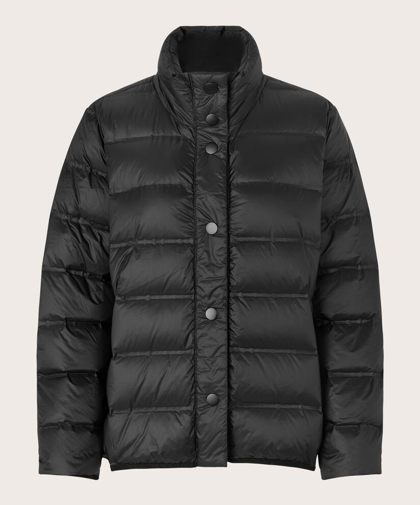 Tuva Daunenjacke, Black/Pumice