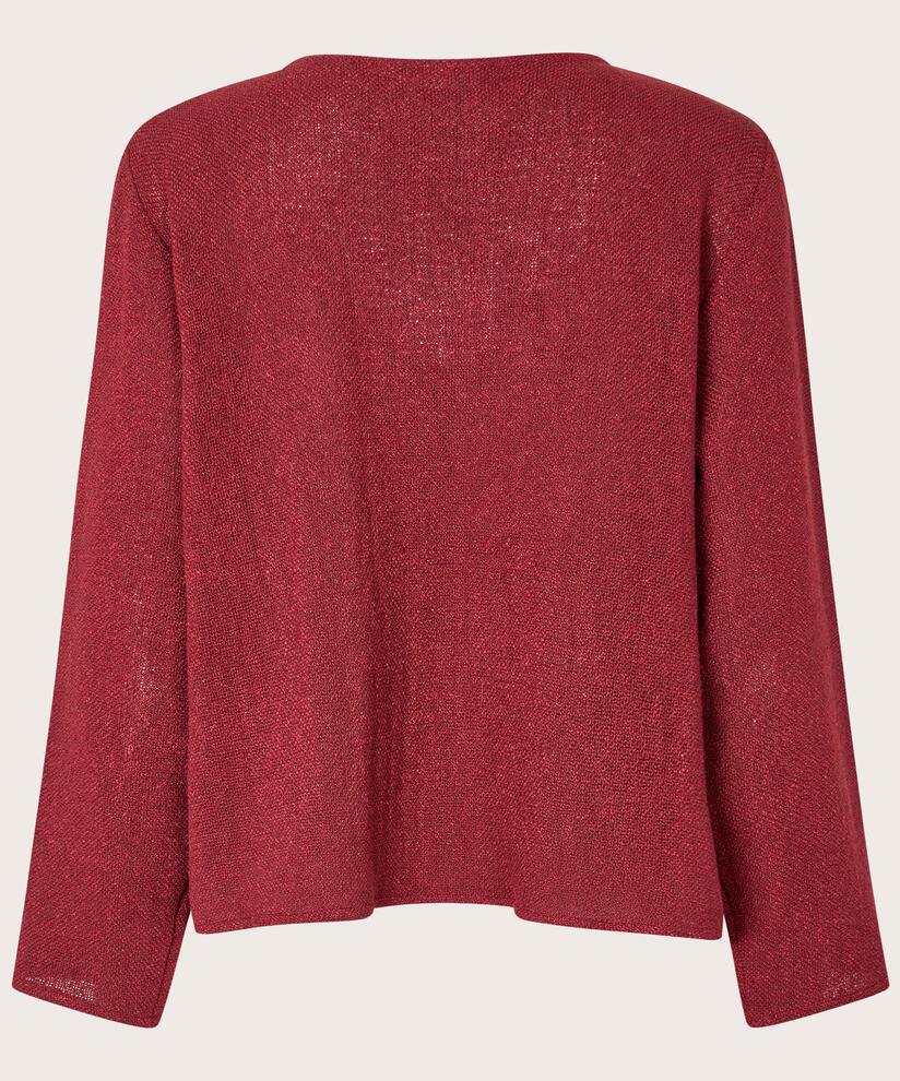 Kurze Jacke Aus Bouclé, Tawny Port