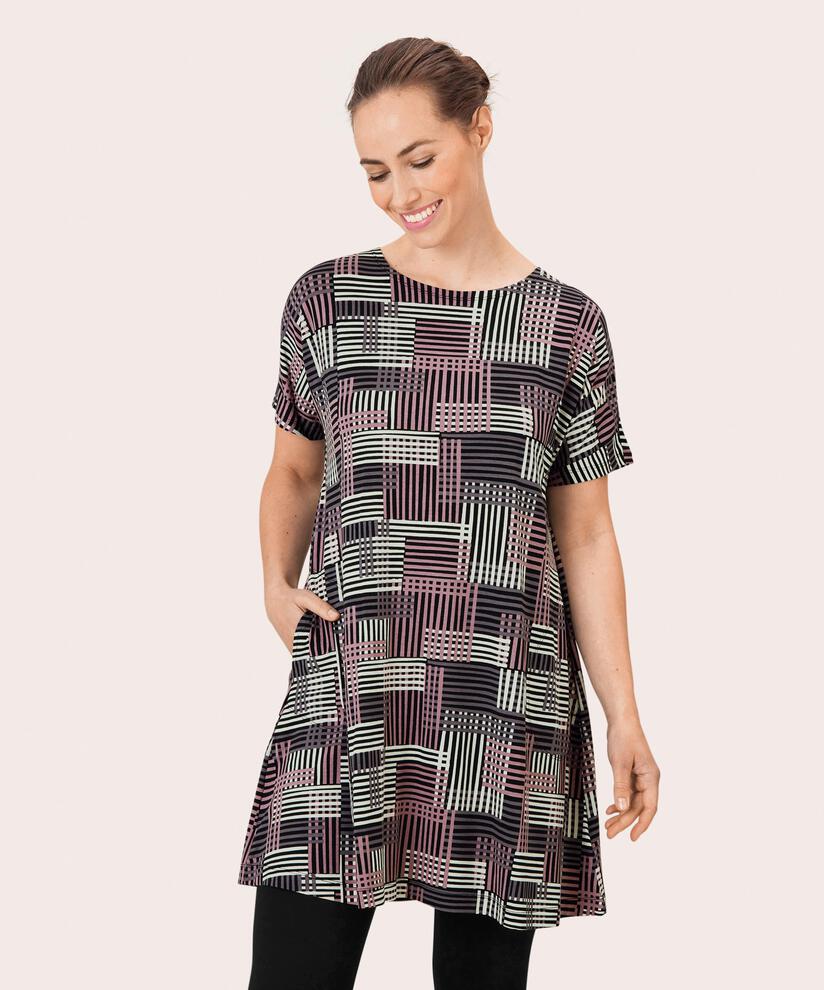 Gertie JERSEY Tunika, Dusky Orchid