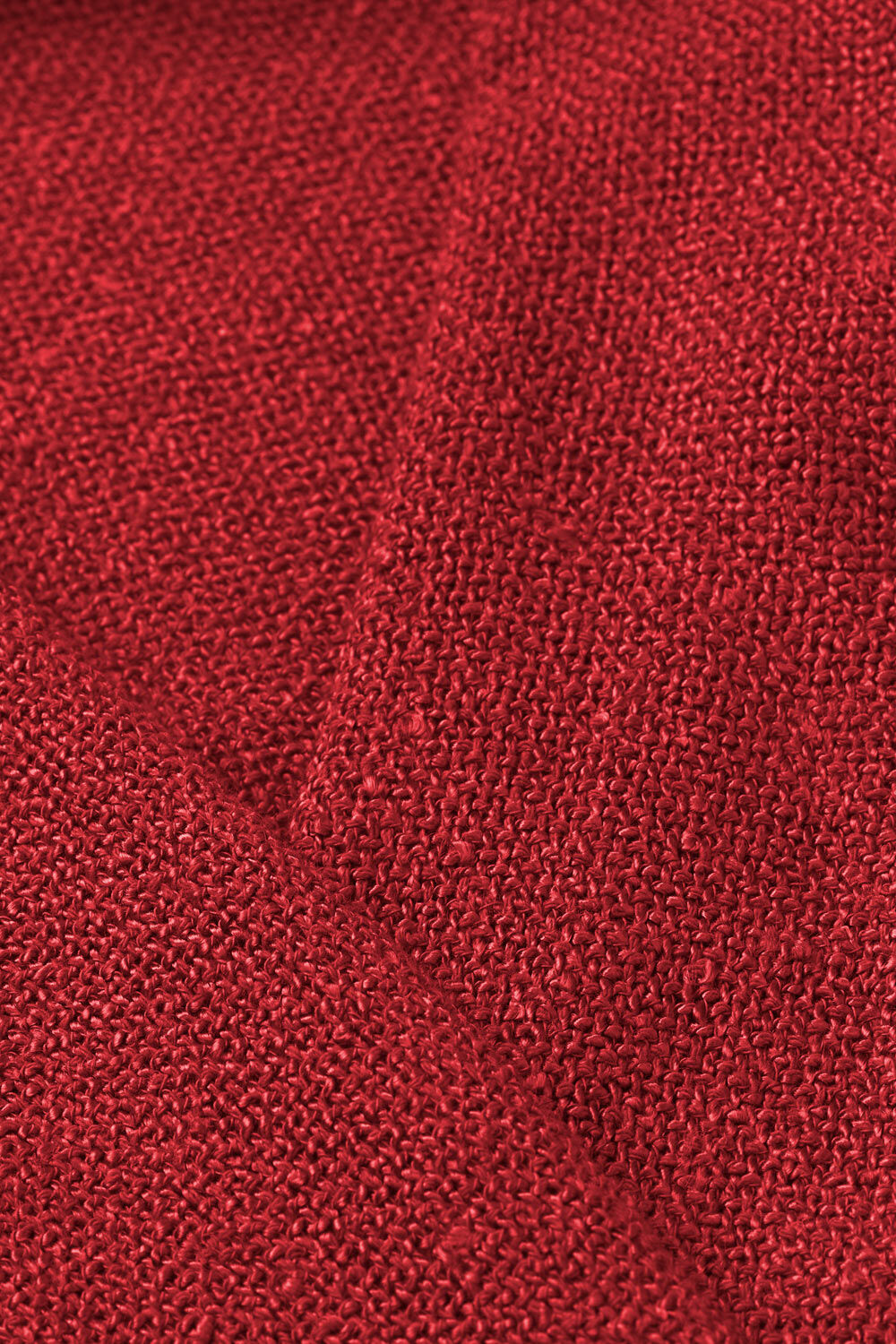 Kurze Jacke Aus Boucl&eacute;, Scarlet Sage