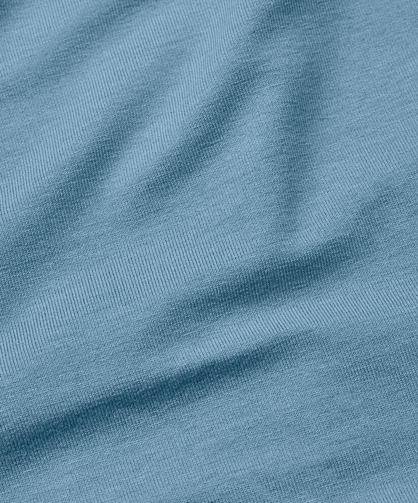 Jersey-Tunika mit Falten und Eingrifftaschen, Proven Blue