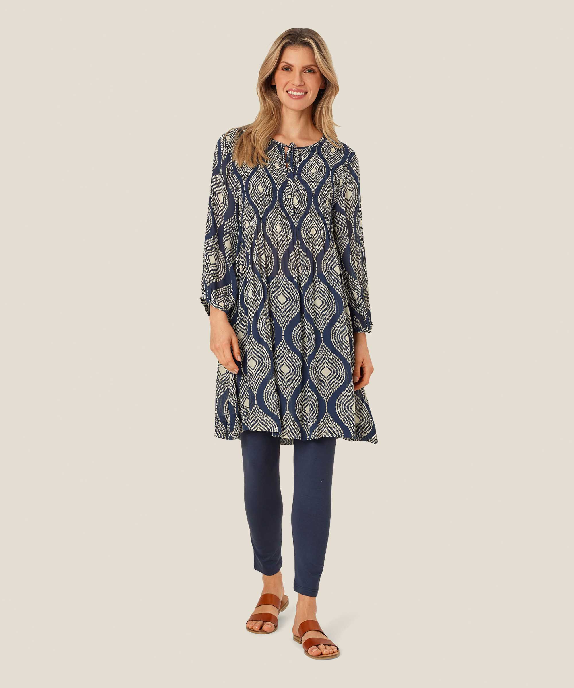 Weiche Jersey-leggings, Mood Indigo