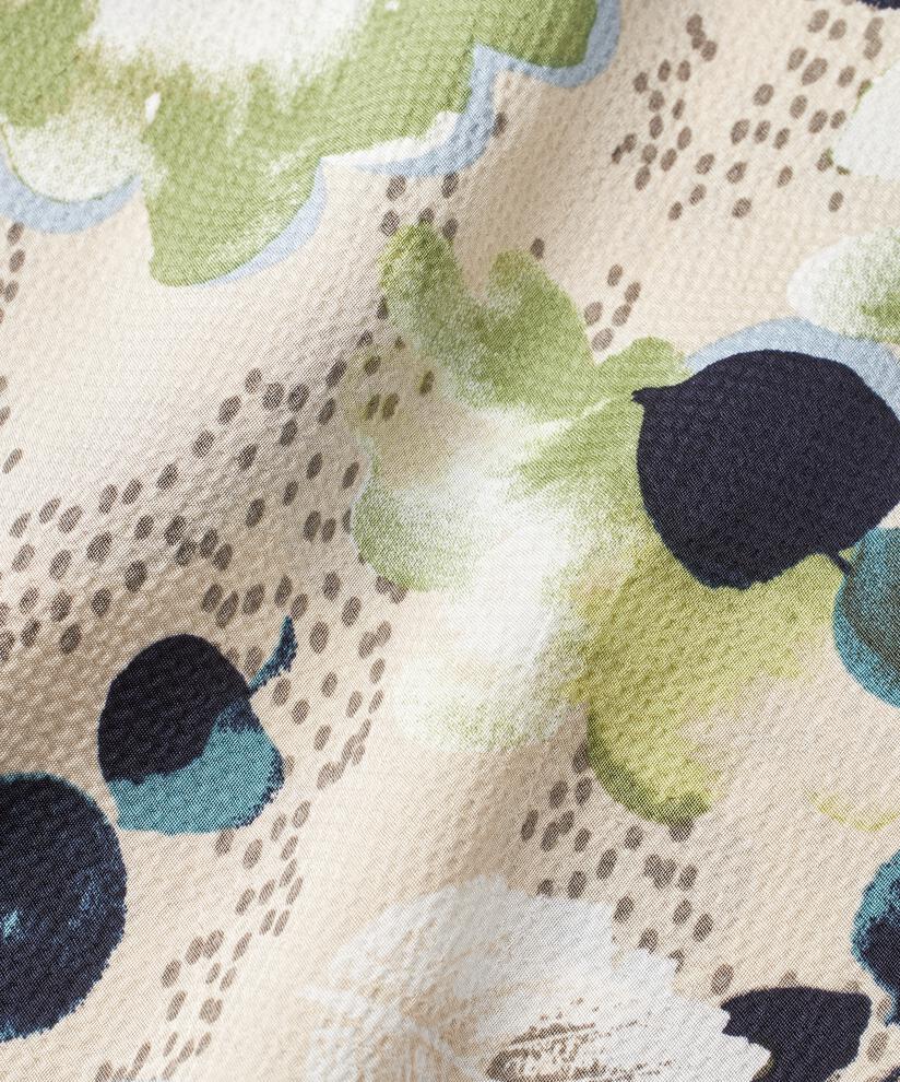 Kleid Aus Viskose Mit Knopf Am Hals, Fog