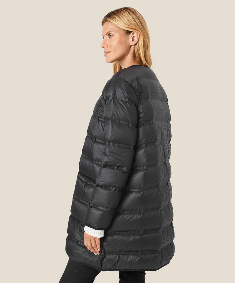 Tuvani Daunenmantel, Black