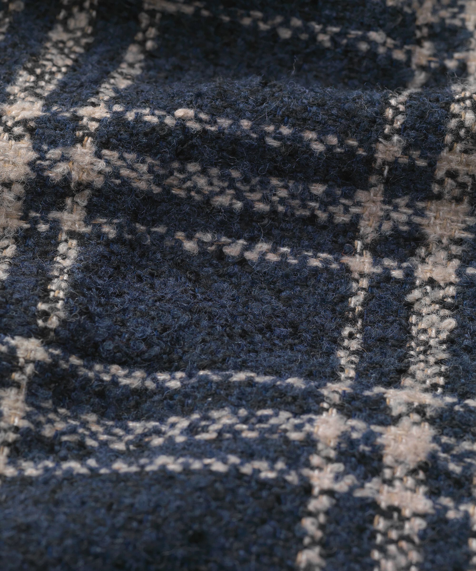 Kurzmantel aus Wollmischung mit zweireihigen Knöpfen, Moonlit Ocean