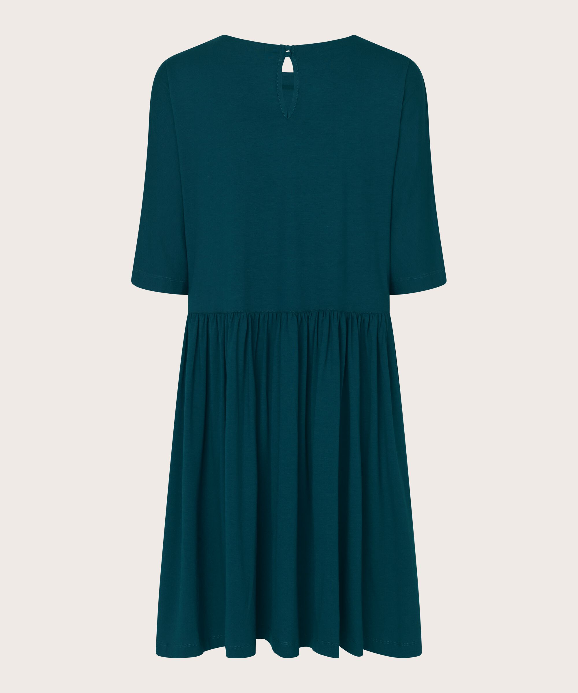 Jerseykleid mit Knopfdetail vorne, Reflect Pond