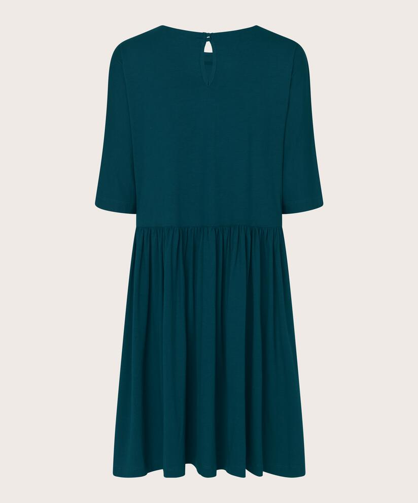 Jerseykleid mit Knopfdetail vorne, Reflect Pond
