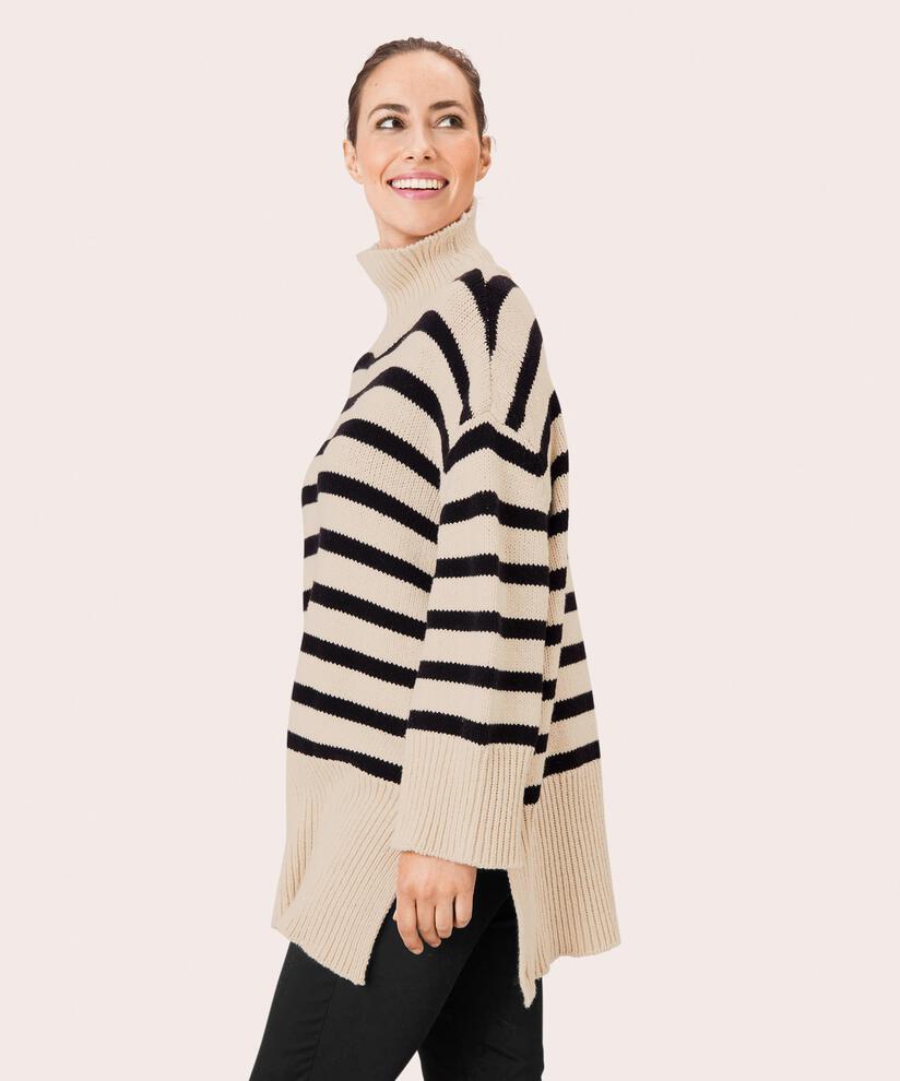 Fabi Pullover, Black/Whitec.