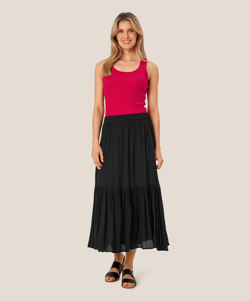 Tanktop aus Baumwollripp, Persian Red