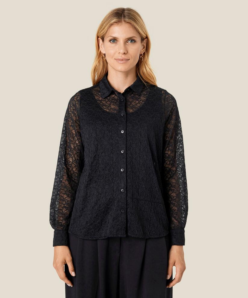 Isma Hemdbluse, Black