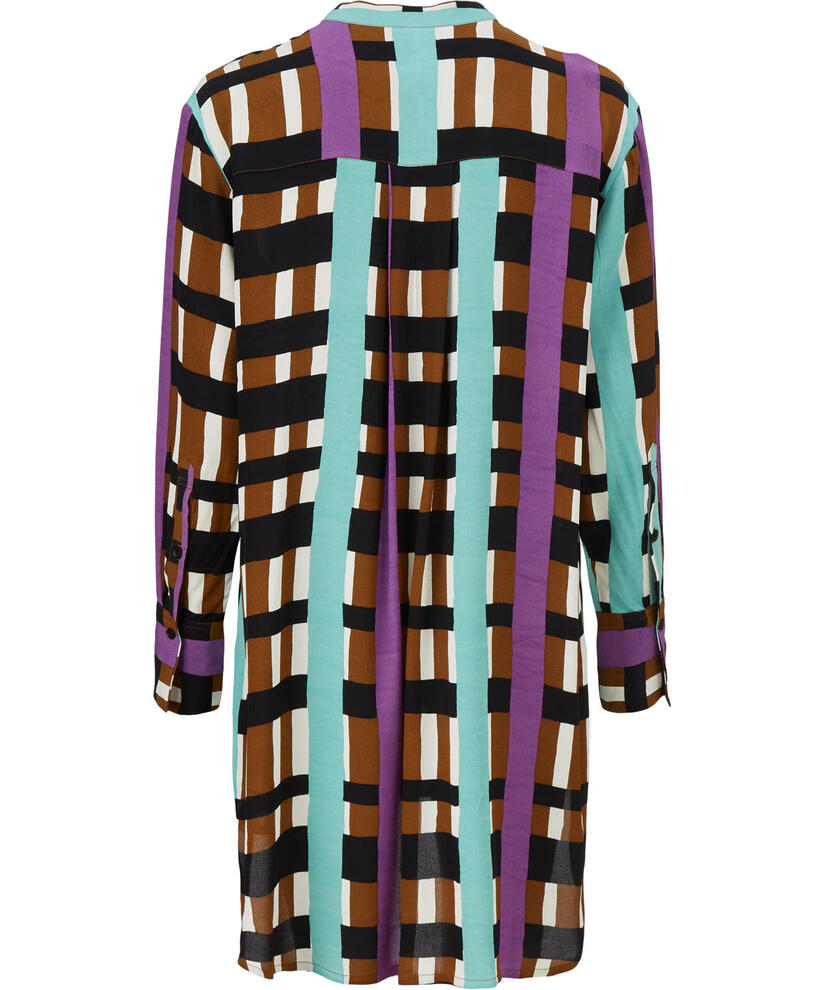IRIS HEMDBLUSE, Sunset Purple