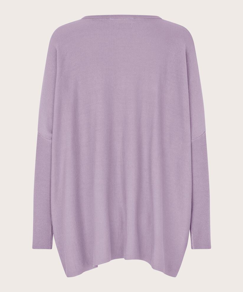 Oversize-pullover Mit Schmalen Ärmeln, Wisteria