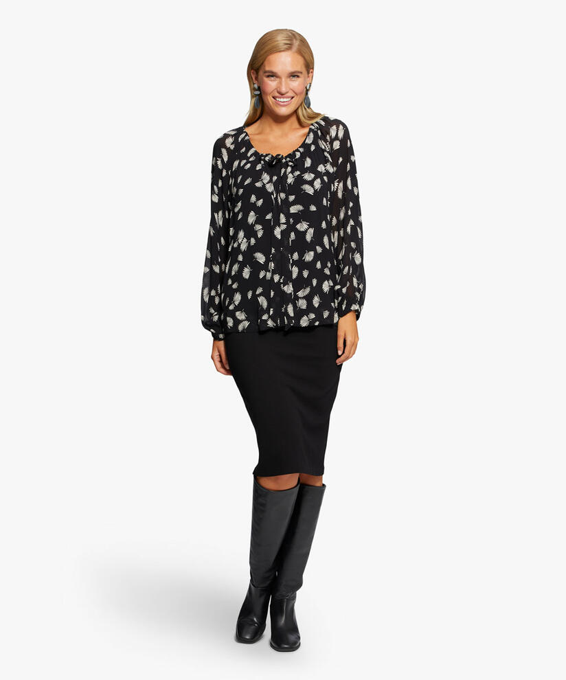 BELINDA SHIRT, Black