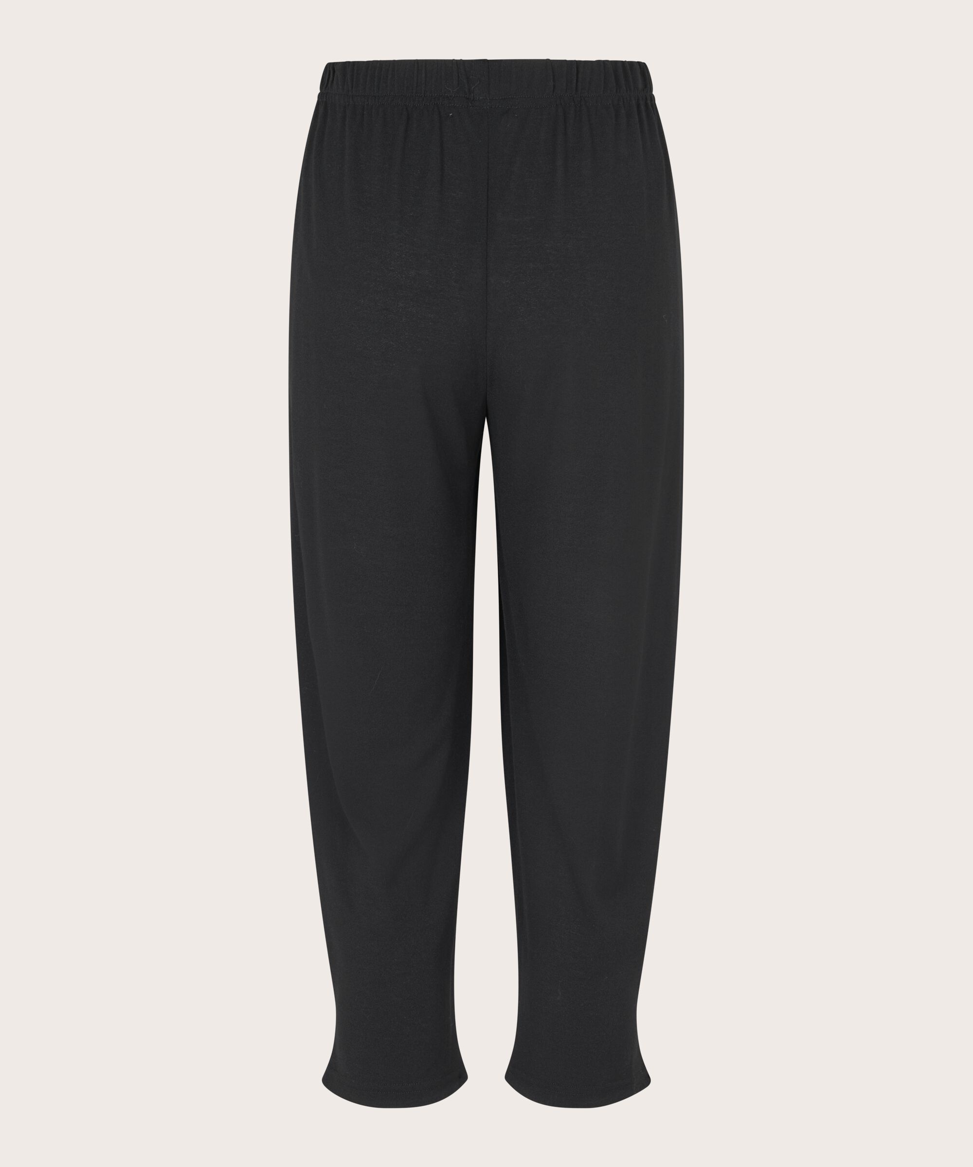 Patti JERSEY Hose, Black