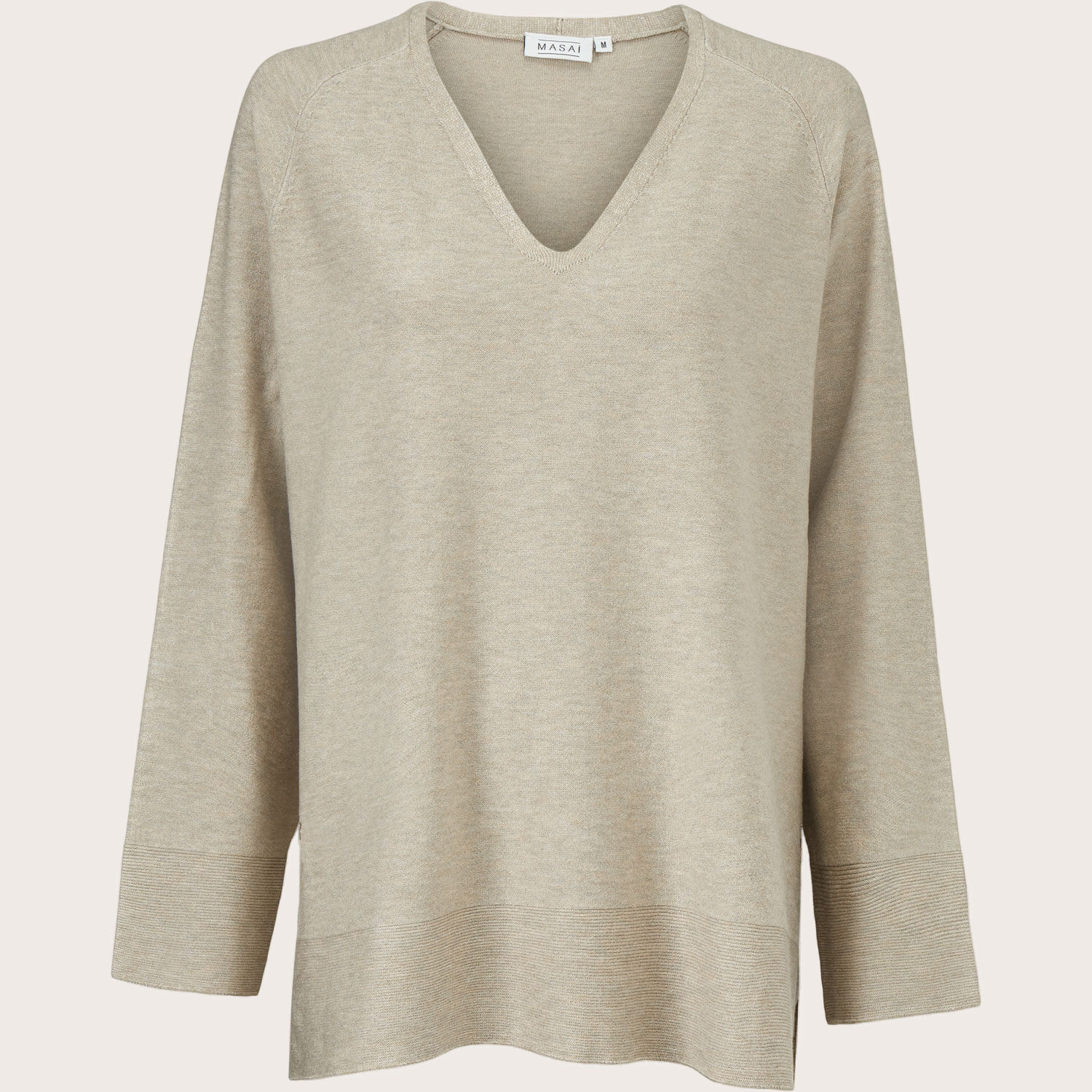 FLORIDA PULLOVER, Beige melange