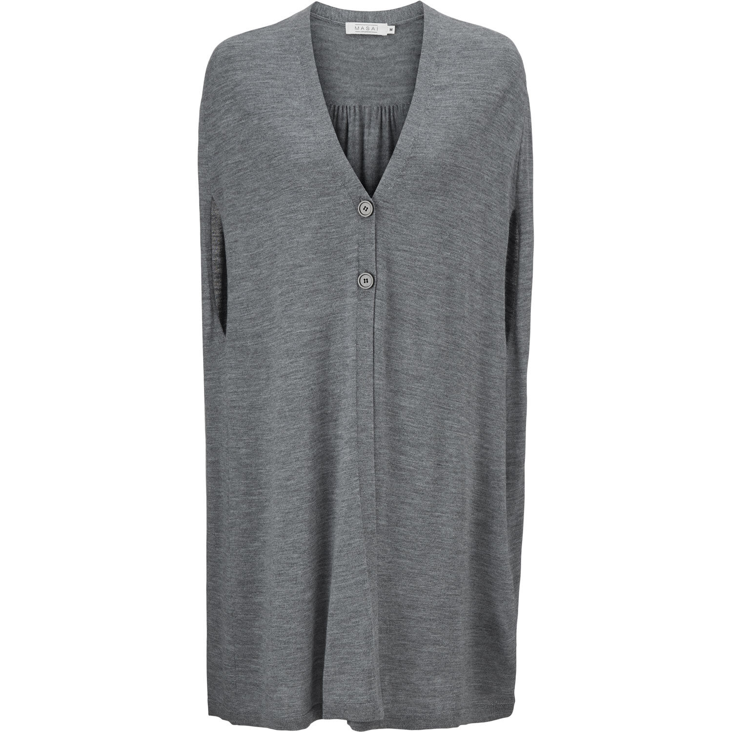 LILLYE CARDIGAN, M. Grey mel.
