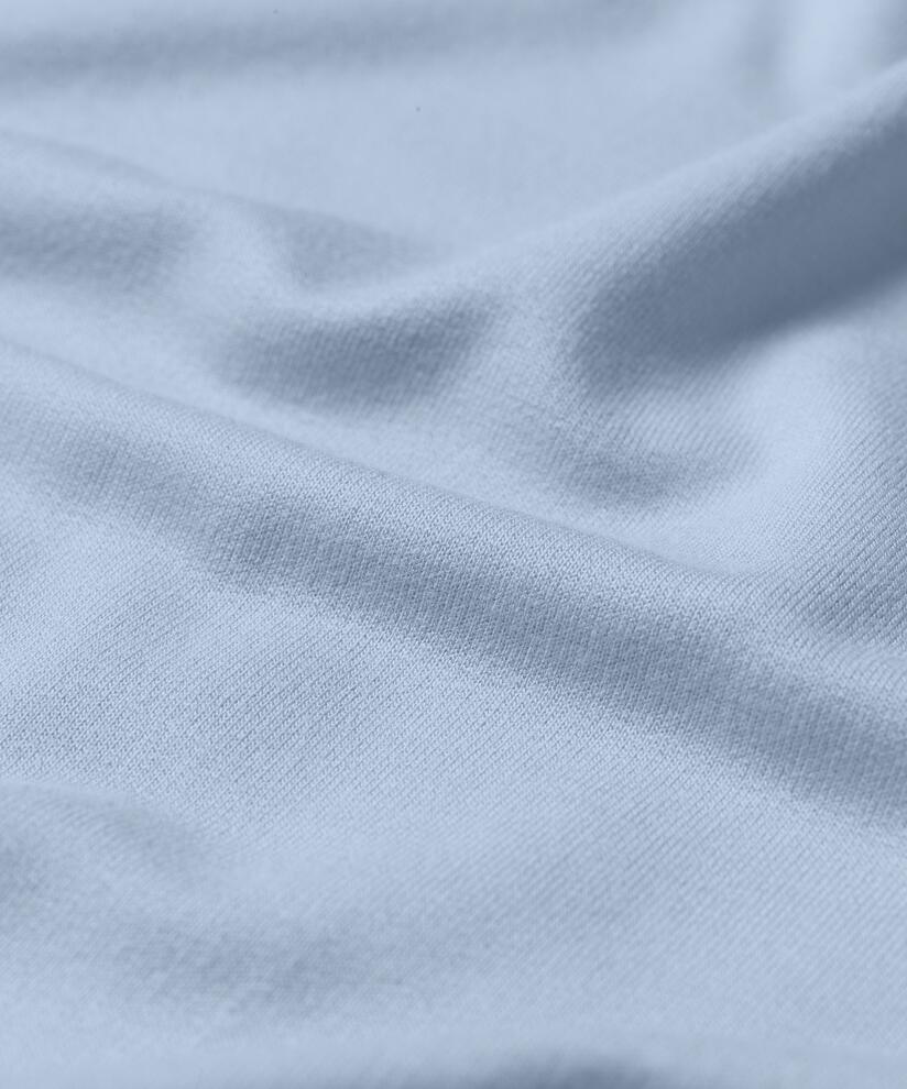 JERSEY-Tunika mit langen Ärmeln, Blue Fog