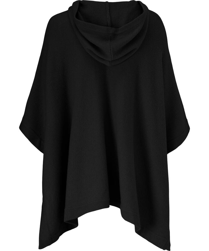 FOTINI PONCHO, Black