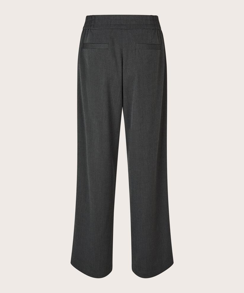 Hose mit elastischem Bund und Leistentaschen, D. Grey mel.