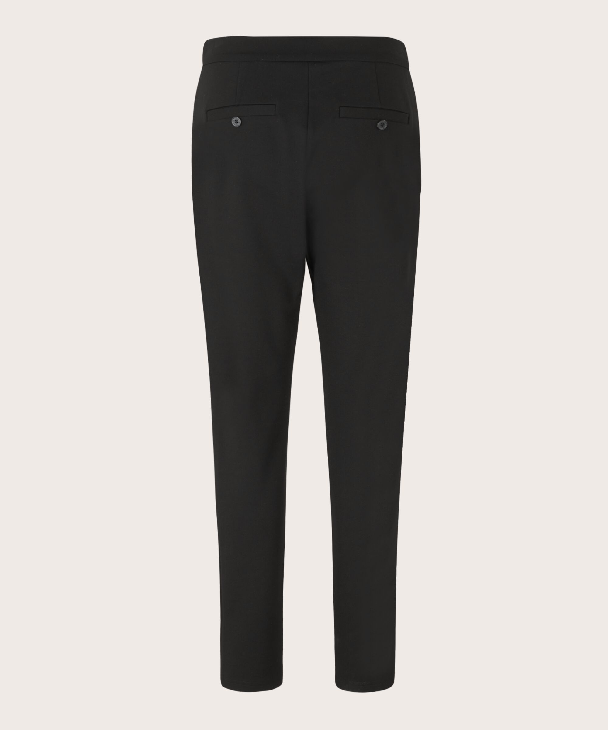 Schwere Jerseyhose mit Waden, Black
