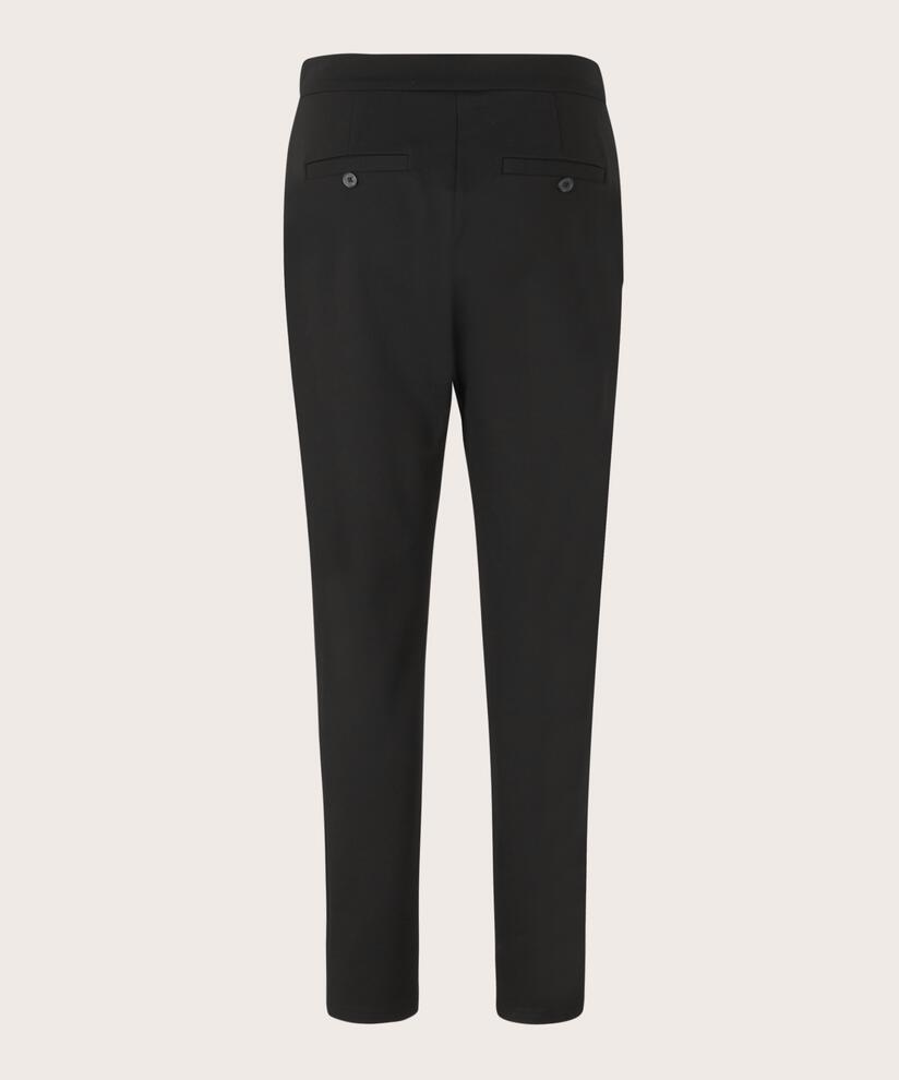 Schwere Jerseyhose mit Waden, Black
