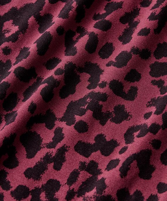 Jersey-Tunika mit Bindedetail am Hals, Tawny Port