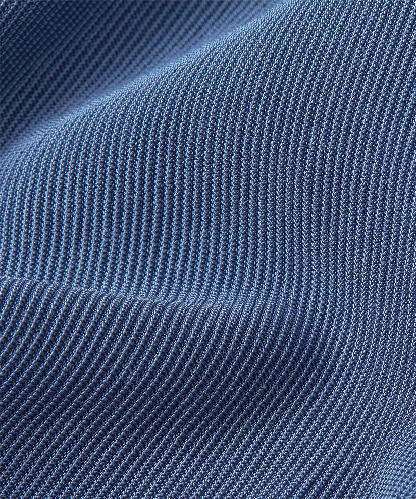 Stretchhose mit gerippter Oberfläche und Reißverschlussdetail, Sargasso Sea