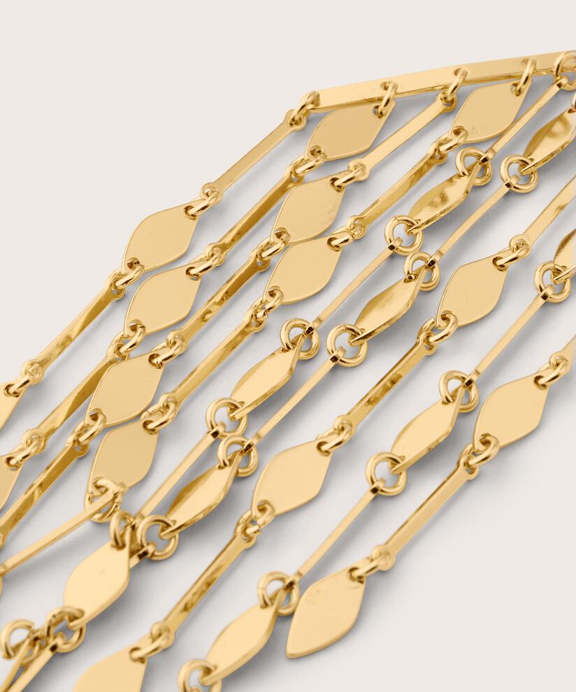 skulpturale, vergoldete Ohrringe, Gold