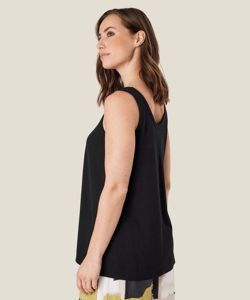 Erita JERSEY Top, Black