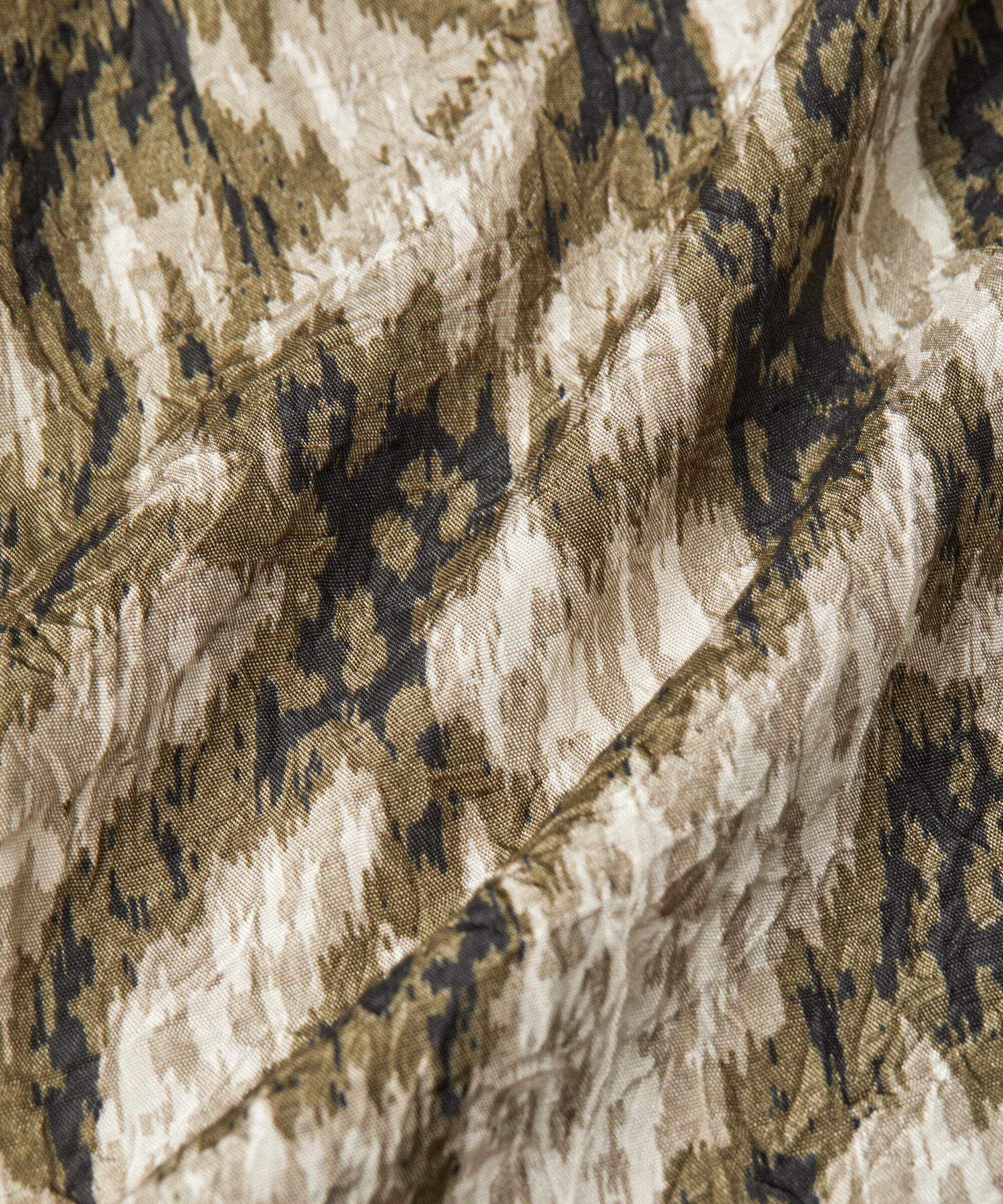 gemustertes Hemdblusenkleid aus Viskose, Sea Turtle