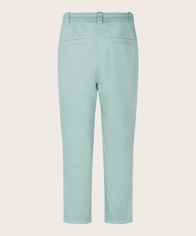 Kurze Chinohose aus Baumwolle mit Seitentaschen, Blue Haze