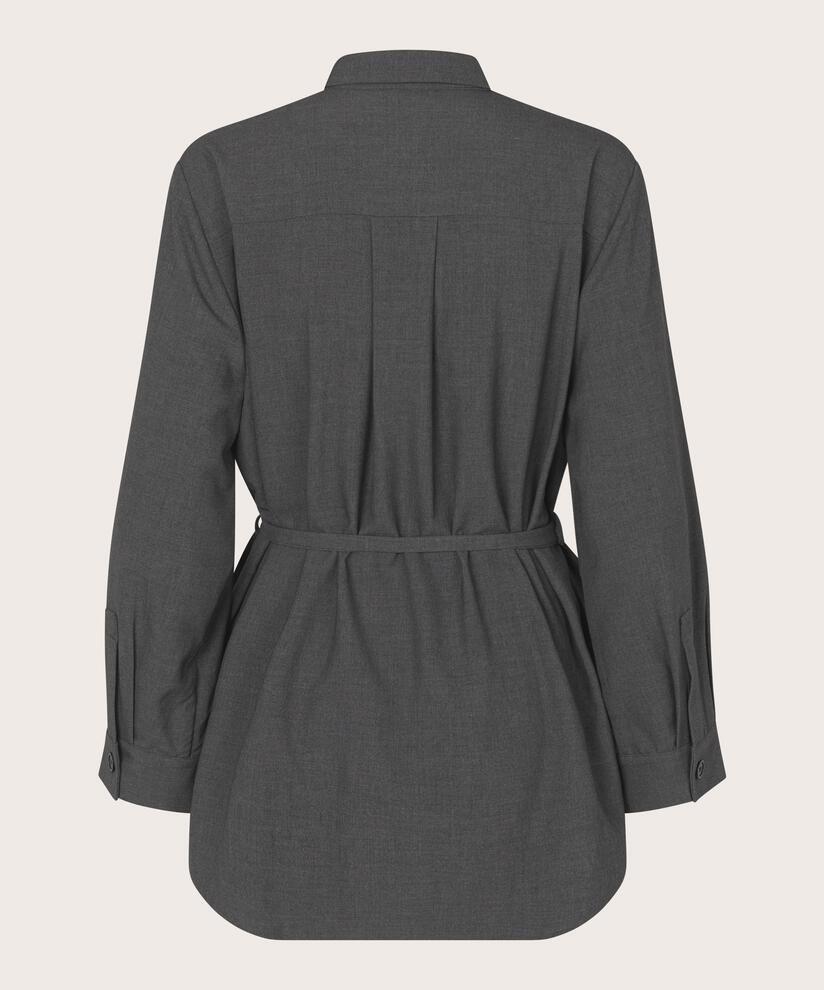 Hemdjacke mit Krawatten, D. Grey mel.