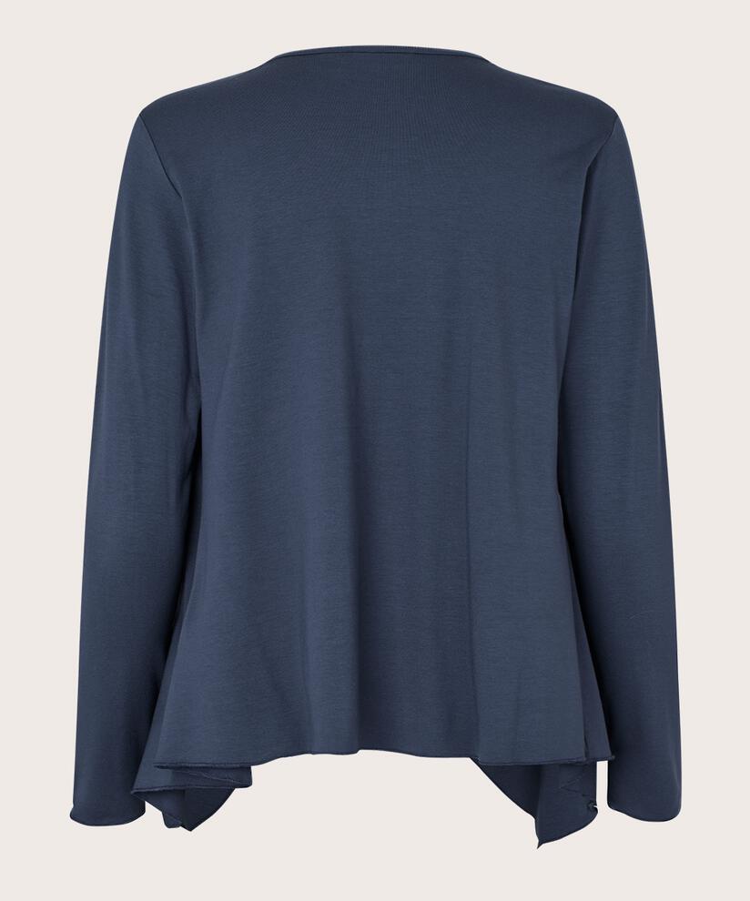Offener Jersey-cardigan, Mood Indigo
