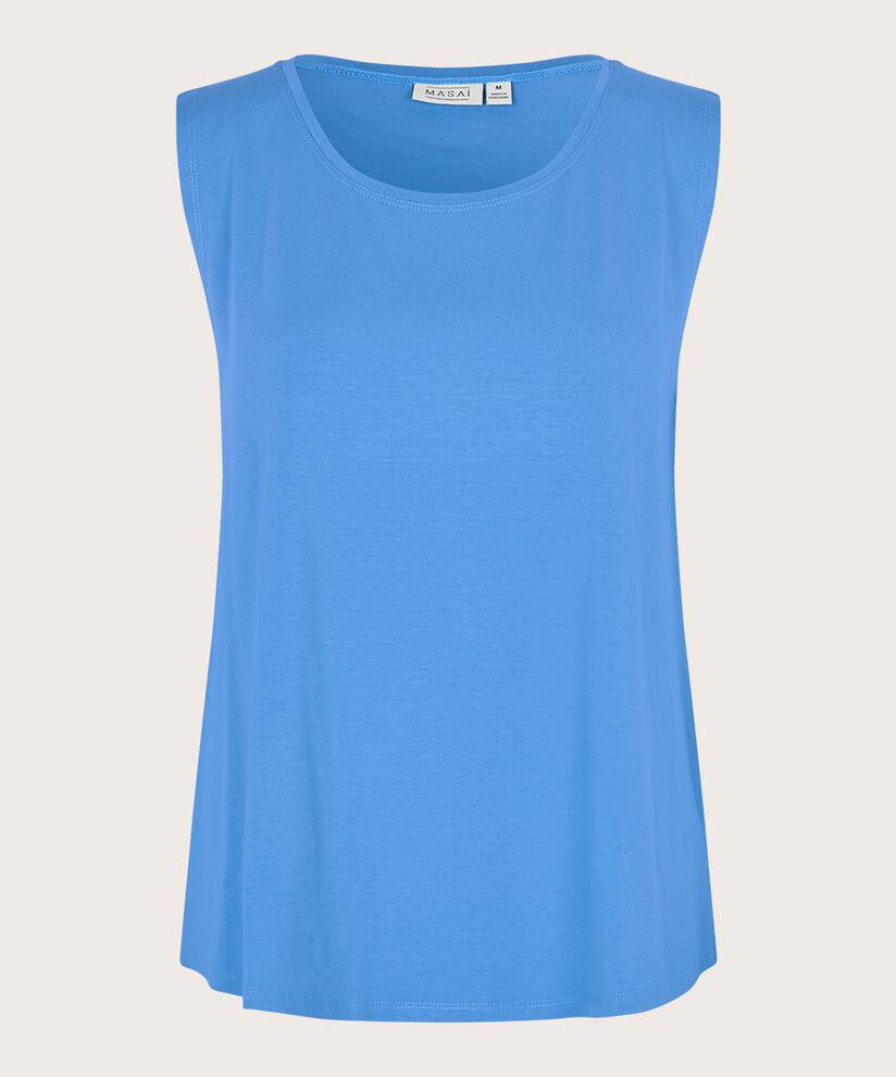 Ärmelloses Jersey-top, Ultramarine