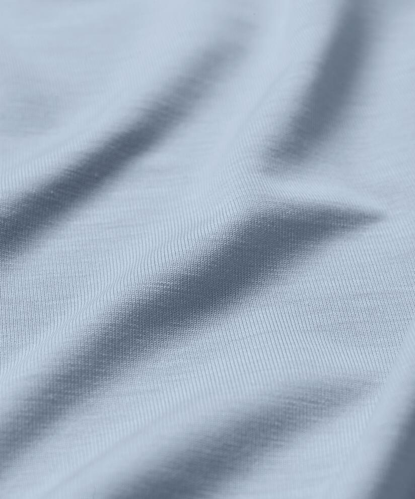 Dünnes T-Shirt aus Lyocell, Blue Fog