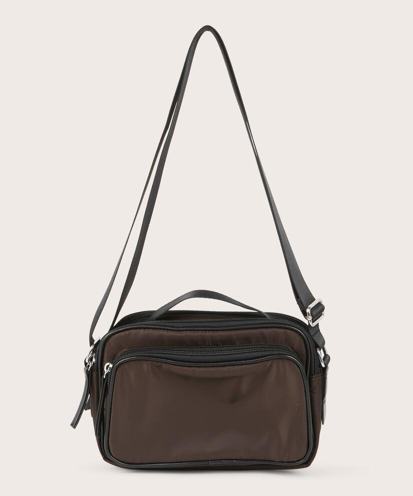 Nylontasche mit Reißverschluss, Coffee Bean