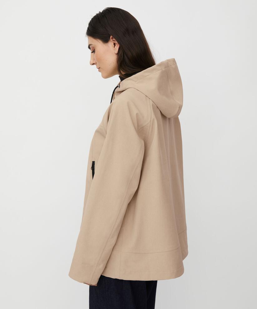 Softshelljacke mit Fleecefutter, Safari
