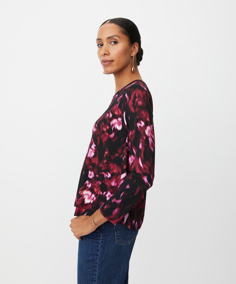 Shirt Mit Rundem Hals, Tawny Port
