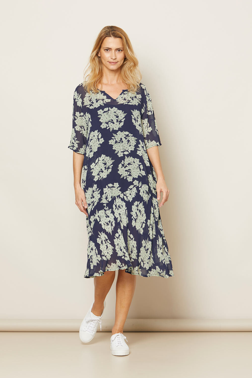 NATANIA KLEID, Medieval Blue