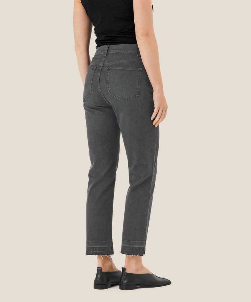 Bootcut-Jeans mit 5 Taschen, Black