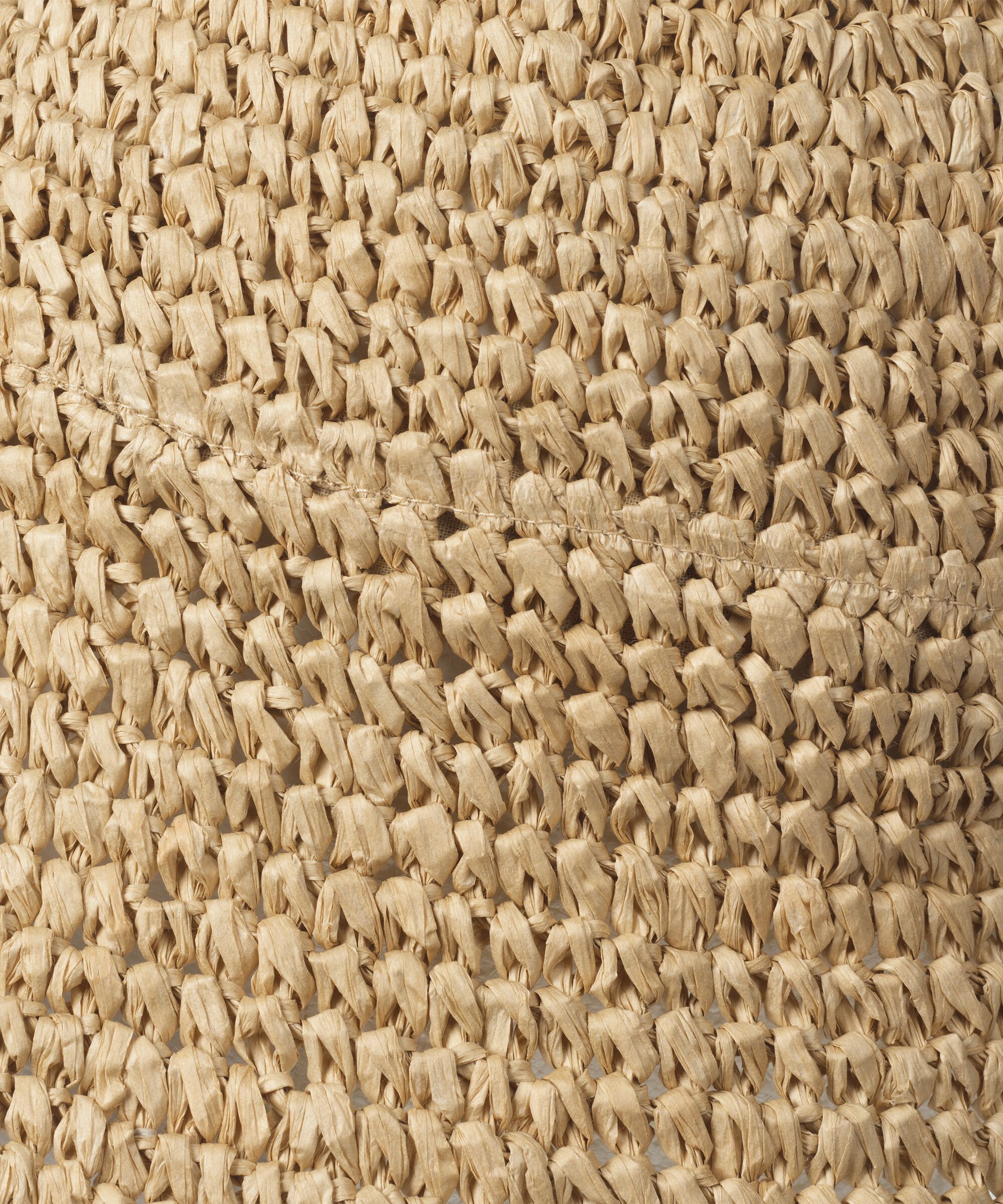 Strohhut mit Krempe, Natural